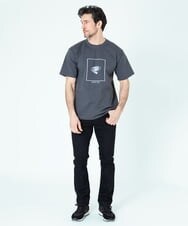 MNKGS71123 MICHEL KLEIN HOMME(ミッシェルクラン オム) 『レッドカップキャンペーン』プリントカットソー ダークグレー(93)