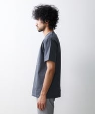 MNKGS71123 MICHEL KLEIN HOMME(ミッシェルクラン オム) 『レッドカップキャンペーン』プリントカットソー ダークグレー