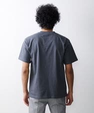 MNKGS71123 MICHEL KLEIN HOMME(ミッシェルクラン オム) 『レッドカップキャンペーン』プリントカットソー ダークグレー