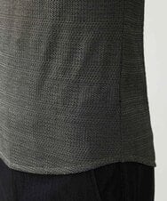 MNKGT11110 MICHEL KLEIN HOMME(ミッシェルクラン オム) 『レッドカップキャンペーン』《日本製》格子柄リンクス半袖カットソー ブラウン