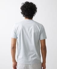 MNKGV57150 MICHEL KLEIN HOMME(ミッシェルクラン オム) 《日本製》ヘンリーネック半袖カットソー グリーン