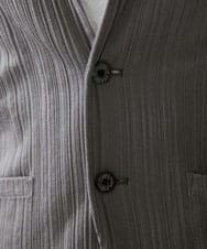 MNKGX31250 MICHEL KLEIN HOMME(ミッシェルクラン オム) プリーツパーカージャケット ダークグレー