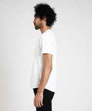 MNKGX50130 MICHEL KLEIN HOMME(ミッシェルクラン オム) 《日本製》ダイヤ柄半袖カットソー ホワイト
