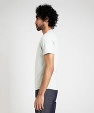 MNKGX54150 MICHEL KLEIN HOMME(ミッシェルクラン オム) ボタニカル柄クルーネック半袖Tシャツ グリーン