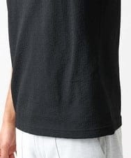 MNKGX58150 MICHEL KLEIN HOMME(ミッシェルクラン オム) ニット半袖Tシャツ セットアップ ブラック