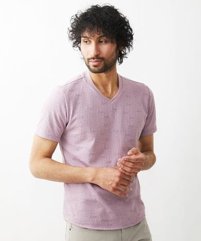 MNKGX59130  Vネック半袖Tシャツ