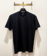 MNKHC65130 MICHEL KLEIN HOMME(ミッシェルクラン オム) ニット衿クルーネックカットソー ネイビー