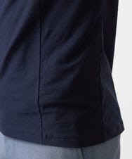 MNKHC71190 MICHEL KLEIN HOMME(ミッシェルクラン オム) リネン混Vネックカットソー ネイビー