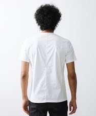 MNKHS18110 MICHEL KLEIN HOMME(ミッシェルクラン オム) 《日本製》BODY MAKE Vネックカットソー ホワイト