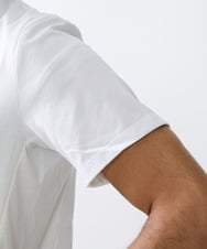 MNKHS18110 MICHEL KLEIN HOMME(ミッシェルクラン オム) 《日本製》BODY MAKE Vネックカットソー ホワイト