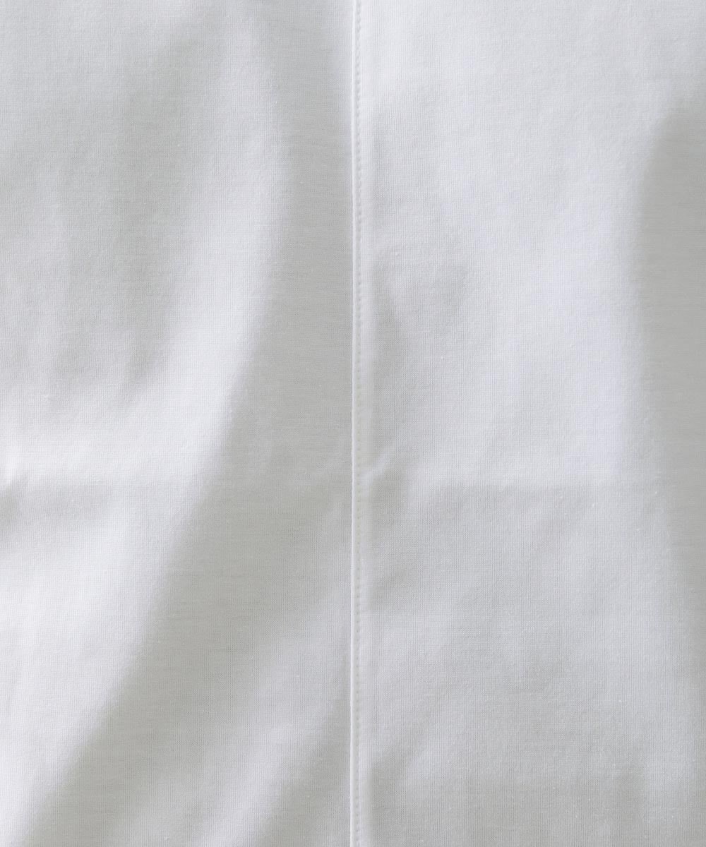 MNKHS18110 MICHEL KLEIN HOMME(ミッシェルクラン オム) 《日本製》BODY MAKE Vネックカットソー ホワイト