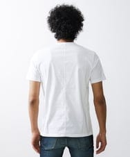 MNKHS19110 MICHEL KLEIN HOMME(ミッシェルクラン オム) 《日本製》BODY MAKE クルーネックカットソー ホワイト