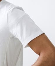 MNKHS19110 MICHEL KLEIN HOMME(ミッシェルクラン オム) 《日本製》BODY MAKE クルーネックカットソー ホワイト