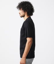 MNKHV61150 MICHEL KLEIN HOMME(ミッシェルクラン オム) クルーネックリブカットソー ブラック