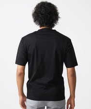 MNKHV61150 MICHEL KLEIN HOMME(ミッシェルクラン オム) クルーネックリブカットソー ブラック