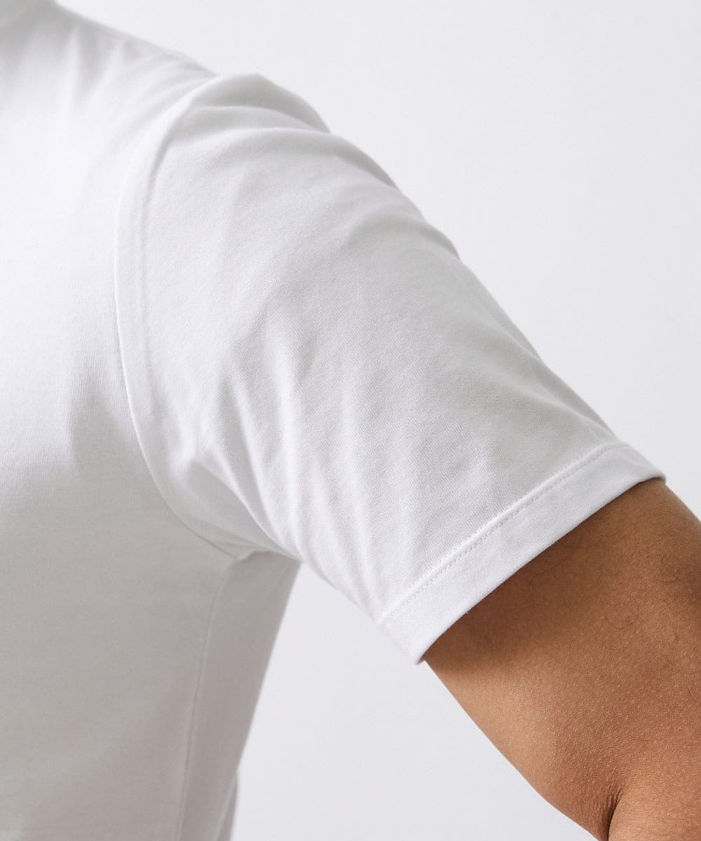MNKHV64190 MICHEL KLEIN HOMME(ミッシェルクラン オム) ブランドロゴTシャツ ホワイト