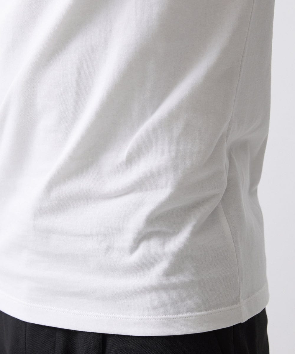 MNKHV64190 MICHEL KLEIN HOMME(ミッシェルクラン オム) ブランドロゴTシャツ ホワイト