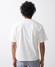 MNKHX63150 MICHEL KLEIN HOMME(ミッシェルクラン オム) プリント半袖カットソー ホワイト