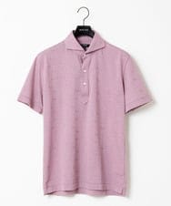 MNKHX69160 MICHEL KLEIN HOMME(ミッシェルクラン オム) リンクス半袖ポロシャツ ピンク