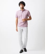 MNKHX69160 MICHEL KLEIN HOMME(ミッシェルクラン オム) リンクス半袖ポロシャツ ピンク