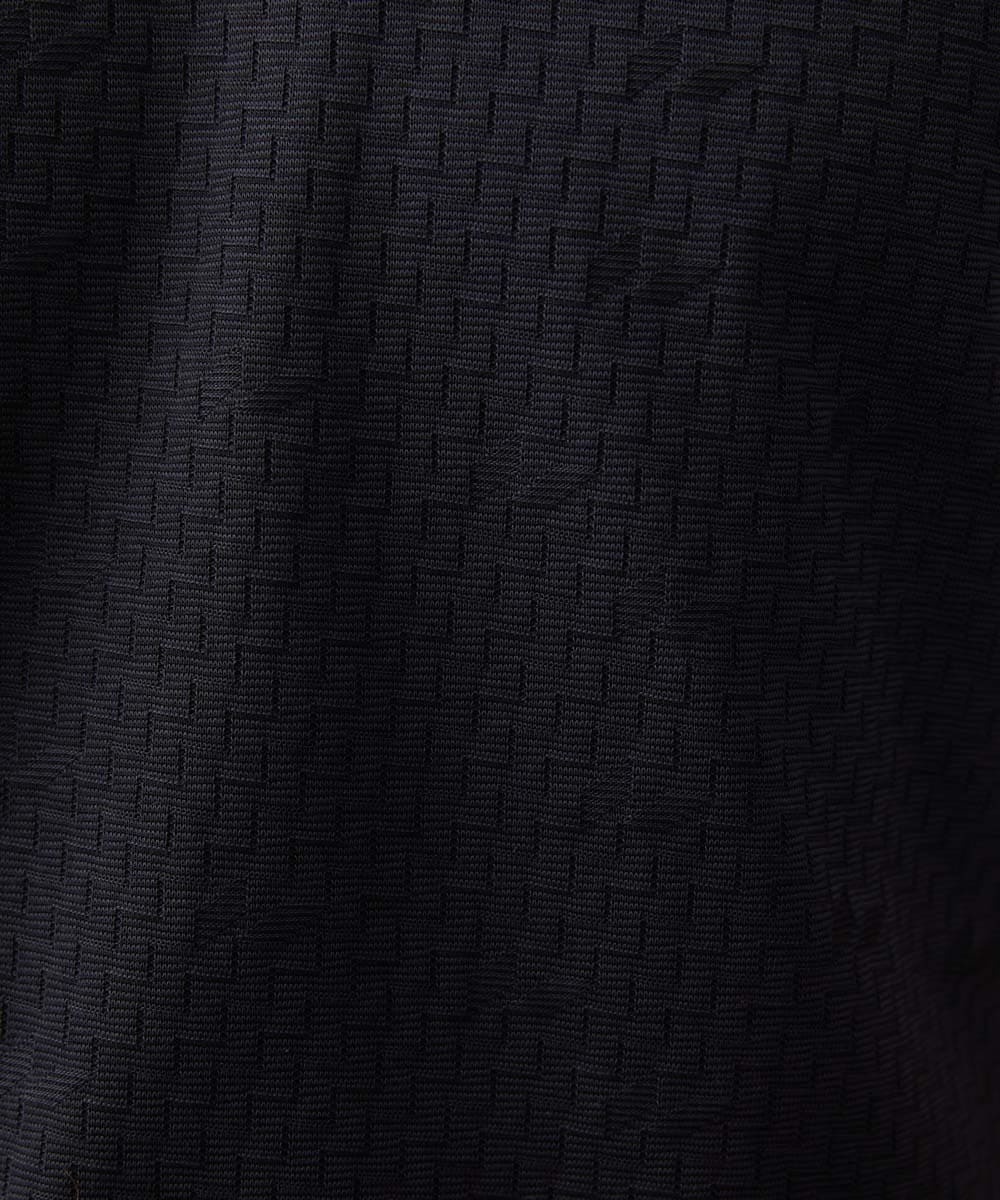 MNKHX69160 MICHEL KLEIN HOMME(ミッシェルクラン オム) リンクス半袖ポロシャツ ダークグレー