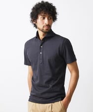 MNKHX69160 MICHEL KLEIN HOMME(ミッシェルクラン オム) リンクス半袖ポロシャツ ダークグレー