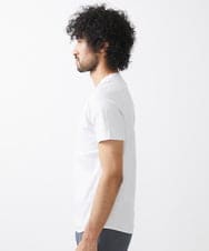 MNKHX71150 MICHEL KLEIN HOMME(ミッシェルクラン オム) 《日本製》立体柄半袖カットソー ライトグレー