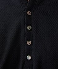 MNKIC62170 MICHEL KLEIN HOMME(ミッシェルクラン オム) ヘンリーネック半袖カットソー ブラック