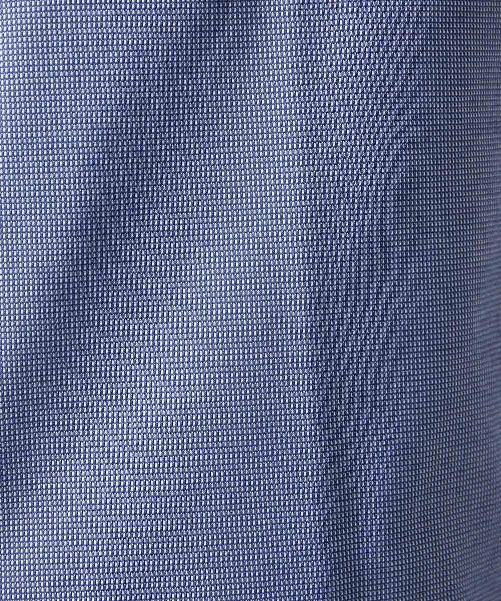 MNKIF01200 MICHEL KLEIN HOMME(ミッシェルクラン オム) クールマックス前空きポロシャツ ブルー