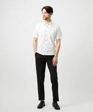 MNKIF01200 MICHEL KLEIN HOMME(ミッシェルクラン オム) クールマックス前空きポロシャツ ホワイト