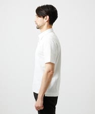 MNKIF01200 MICHEL KLEIN HOMME(ミッシェルクラン オム) クールマックス前空きポロシャツ ホワイト