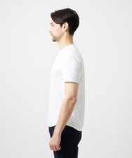 MNKIF50150 MICHEL KLEIN HOMME(ミッシェルクラン オム) ドライクルーネック半袖カットソー ホワイト