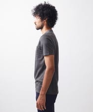 MNKIX58150 MICHEL KLEIN HOMME(ミッシェルクラン オム) 《日本製》ポケット付きクルーネック半袖カットソー ブラウン