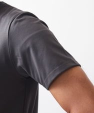 MNKIX58150 MICHEL KLEIN HOMME(ミッシェルクラン オム) 《日本製》ポケット付きクルーネック半袖カットソー ブラウン