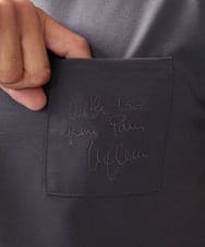 MNKIX58150 MICHEL KLEIN HOMME(ミッシェルクラン オム) 《日本製》ポケット付きクルーネック半袖カットソー ブラウン