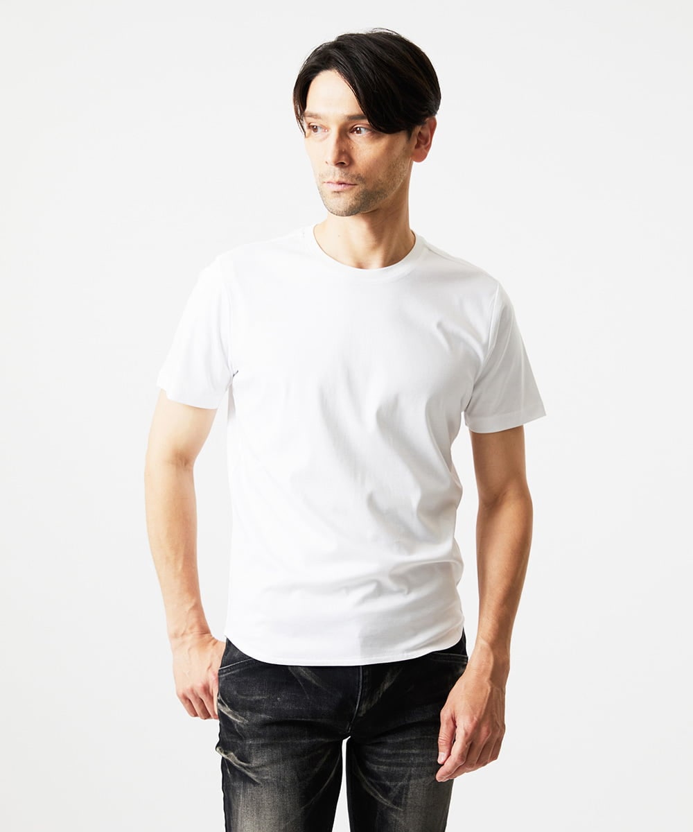 MNKJC72150 MICHEL KLEIN HOMME クルーネック半袖カットソー