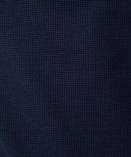 MNKJD71200 MICHEL KLEIN HOMME(ミッシェルクラン オム) 《日本製》ブロックヘンリーネック半袖カットソー ネイビー
