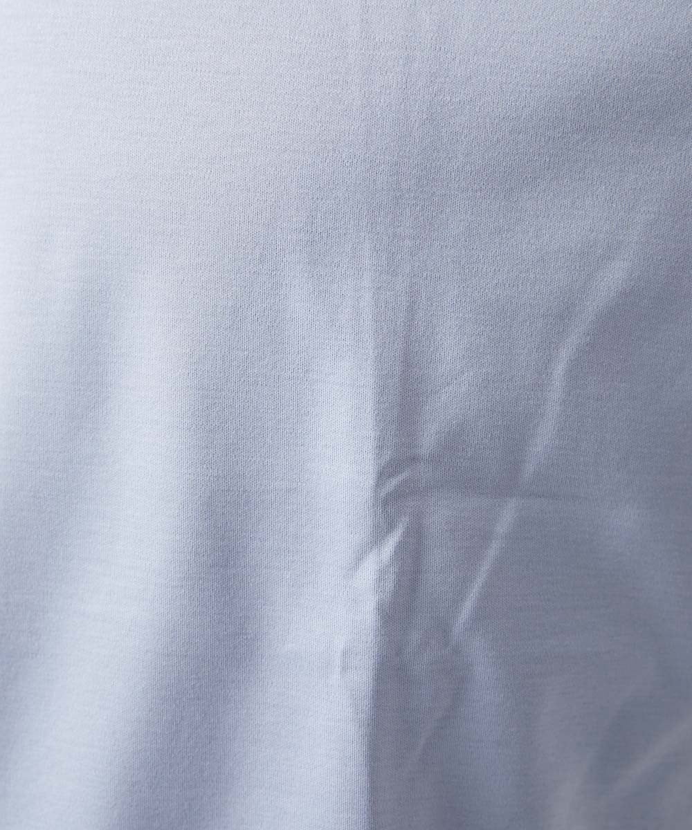 MNKJF65150 MICHEL KLEIN HOMME(ミッシェルクラン オム) クルーネック半袖カットソー ライトブルー