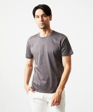 MNKJF65150 MICHEL KLEIN HOMME(ミッシェルクラン オム) クルーネック半袖カットソー グレー