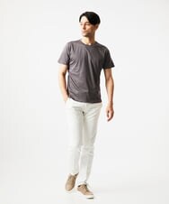 MNKJF65150 MICHEL KLEIN HOMME(ミッシェルクラン オム) クルーネック半袖カットソー グレー