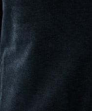MNKJS07250 MICHEL KLEIN HOMME(ミッシェルクラン オム) ベロアスタンドカーディガン ダークグレー