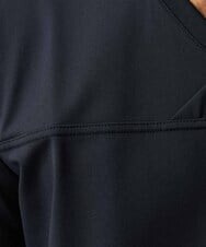 MNKJS51150 MICHEL KLEIN HOMME(ミッシェルクラン オム) 《日本製》カシュクールVネックカットソー ブラック(94)