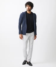 MNKJX33290 MICHEL KLEIN HOMME(ミッシェルクラン オム) ウェーブパーカージャケット ネイビー
