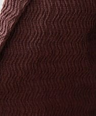 MNKJX33290 MICHEL KLEIN HOMME(ミッシェルクラン オム) ウェーブパーカージャケット ブラウン