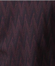 MNKJX50130 MICHEL KLEIN HOMME(ミッシェルクラン オム) 《日本製》ウェーブリンクス半袖カットソー パープル