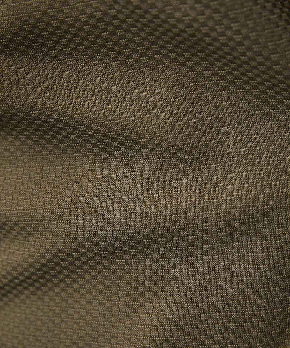 MNKJX56290 MICHEL KLEIN HOMME(ミッシェルクラン オム) マイクロチェックリンクスパーカー カーキ