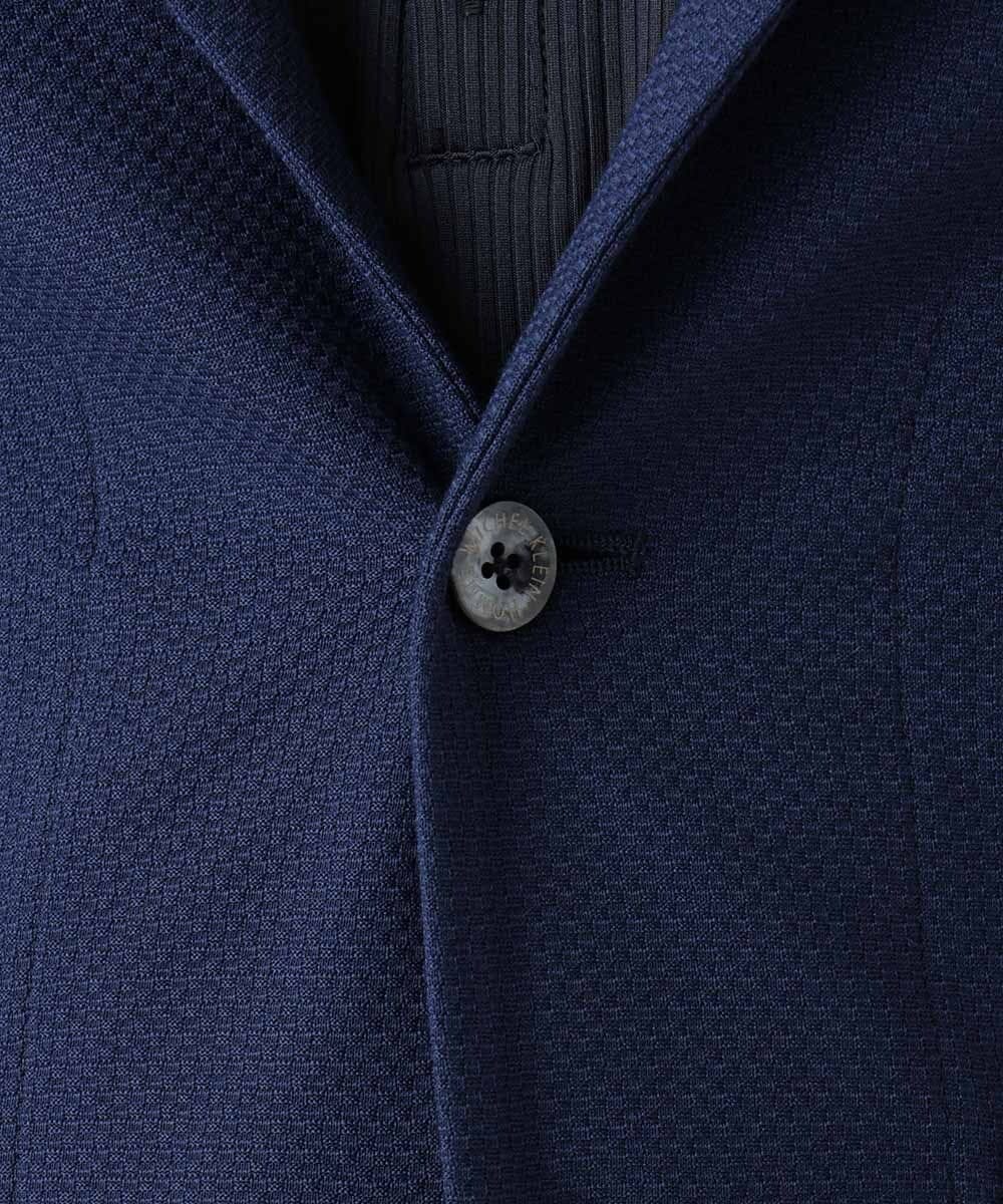 MNKJX56290 MICHEL KLEIN HOMME(ミッシェルクラン オム) マイクロチェックリンクスパーカー ネイビー
