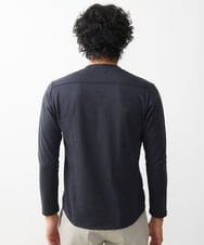 MNKJX72150 MICHEL KLEIN HOMME(ミッシェルクラン オム) 《日本製》リンクス長袖カットソー ダークグレー