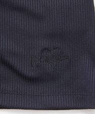 MNKJX74210 MICHEL KLEIN HOMME(ミッシェルクラン オム) 切り替えリブ半袖カットソー ブラック