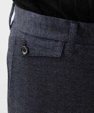MNLAA55230 MICHEL KLEIN HOMME(ミッシェルクラン オム) ウール調ストレッチスラックスパンツ セットアップ ネイビー